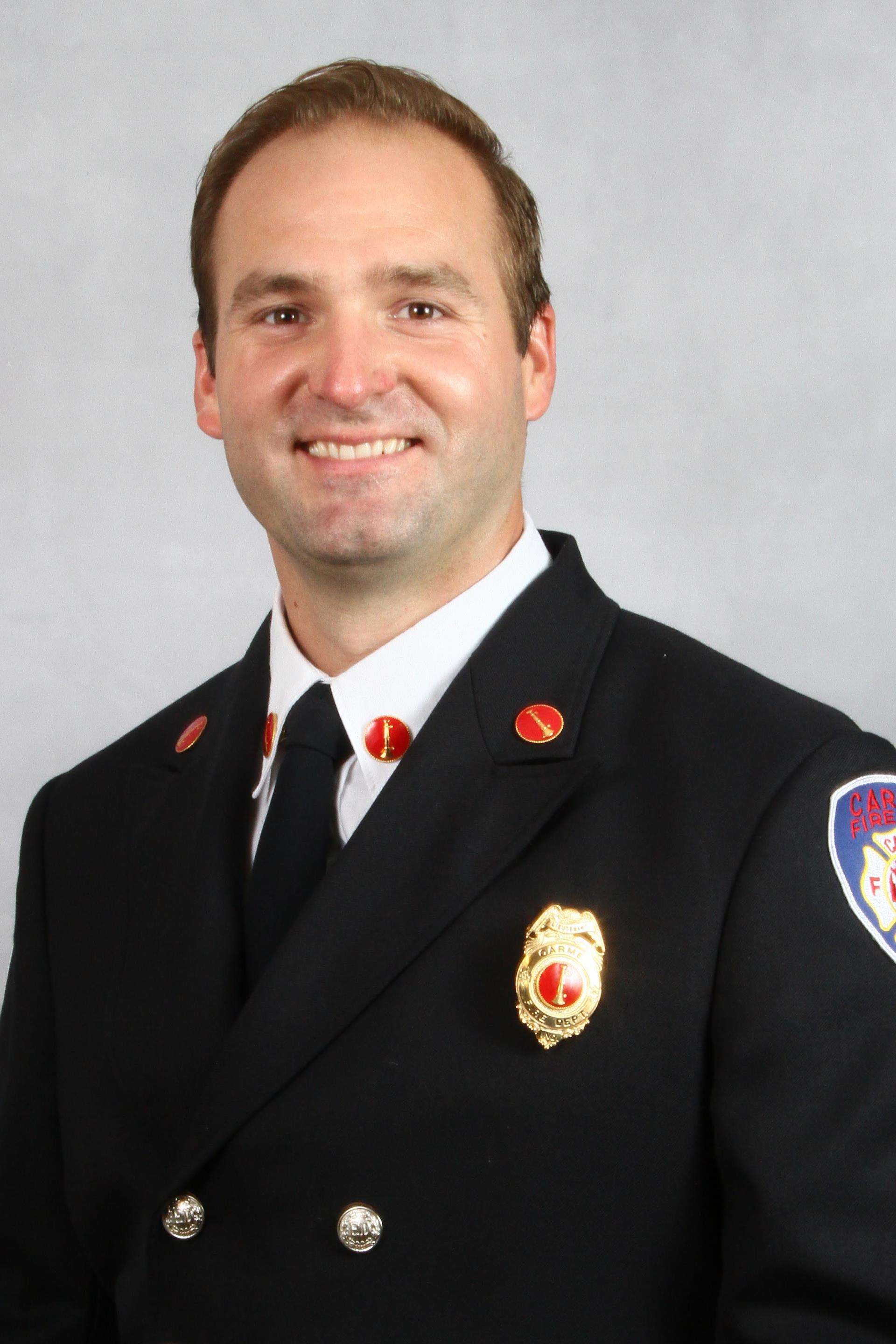 Portrait of Firefighter Joel Heavner