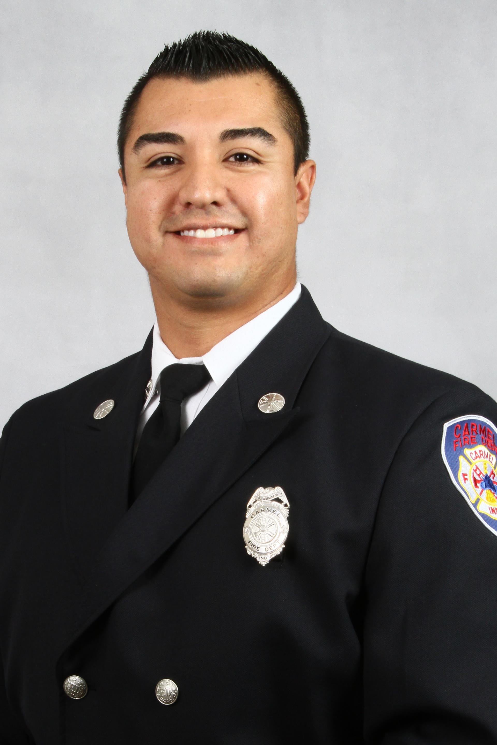 Portrait of Carmel Firefighter Rodolfo Montes