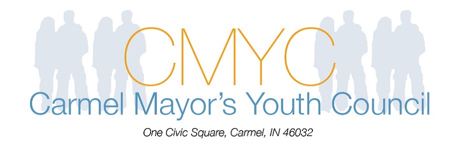 Carmel Mayor Youth Council Indiana CMYC Full Vertical Logo