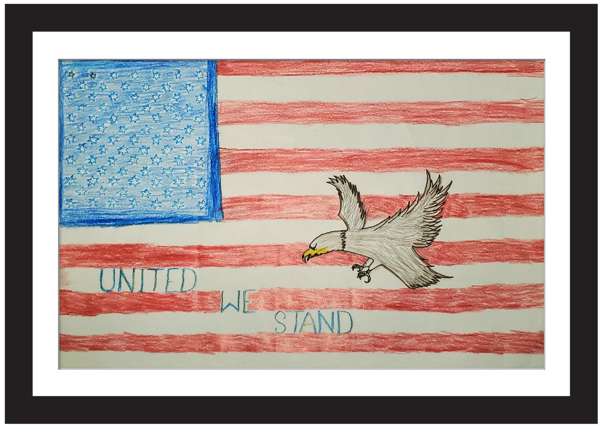 Carmel Indiana Veterans Day poster grade winner