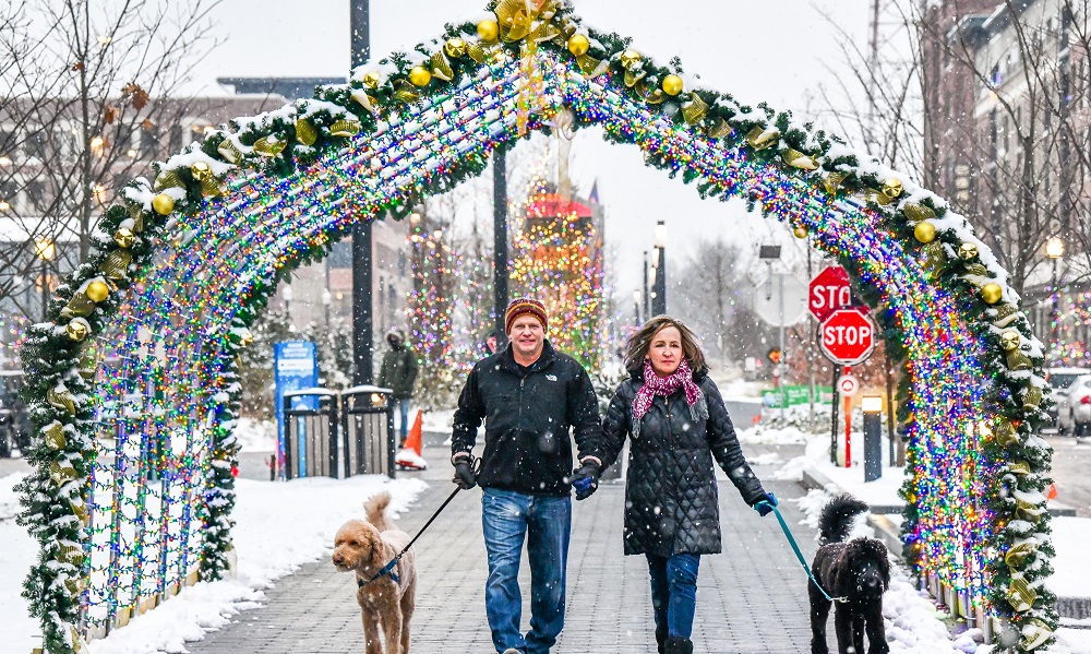 Snow Carmel Holiday Indiana